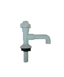 CANILLA LAVATORIO PVC  (10301)  VOLANTE COPA  GINY