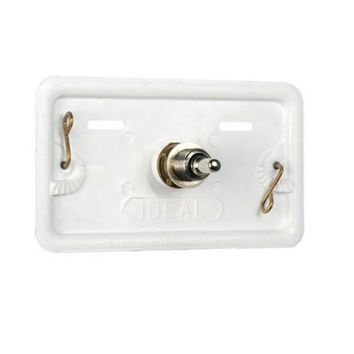 TAPA PVC BOTON CROMO (1248) IDEAL