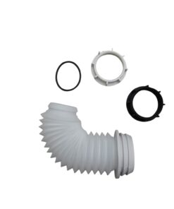 FUELLE ACORDEON PVC 2 X 25 CM  2 TUERCAS (401381)  SELLER"