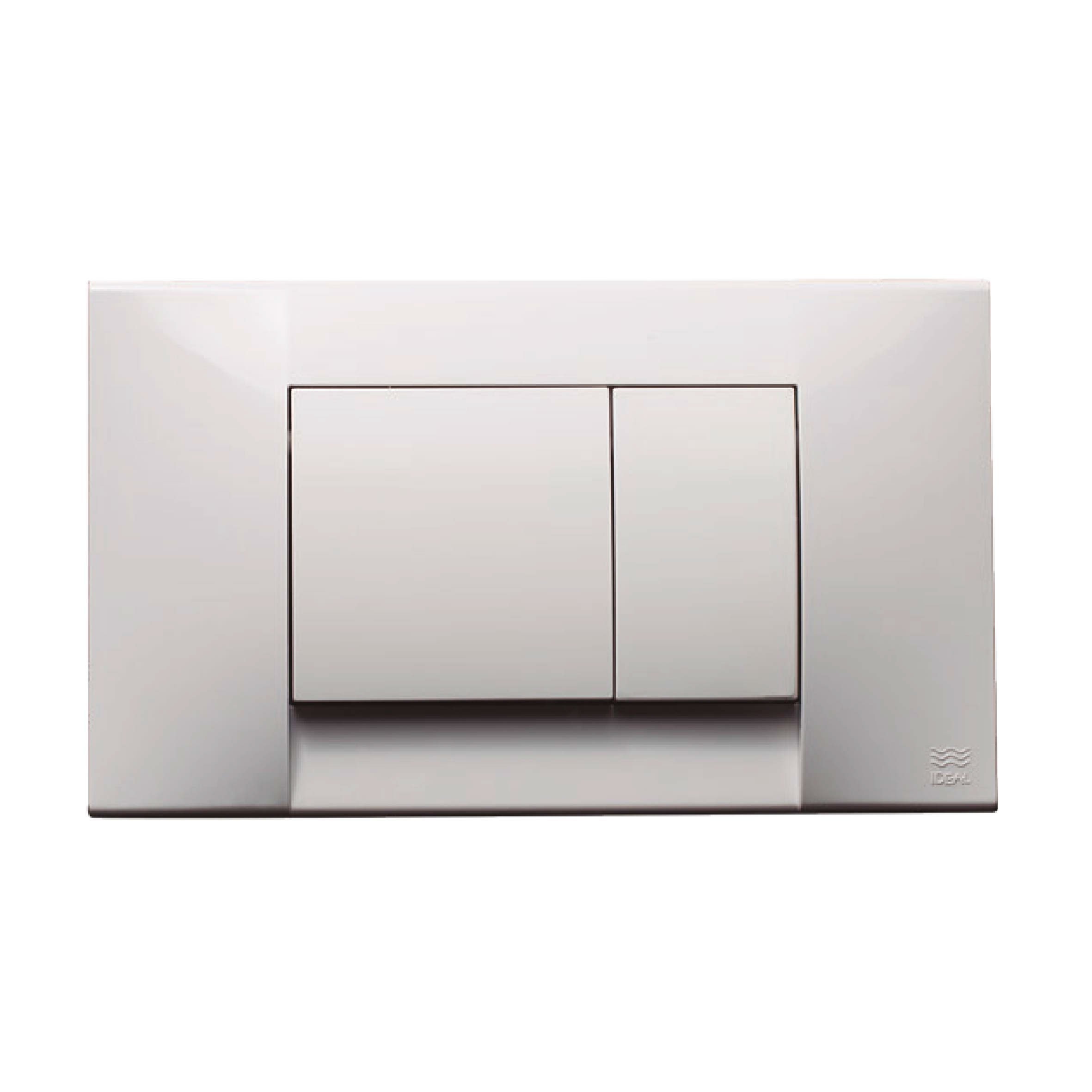 TAPA TECLA DUAL SOLO VISTA BLANCA (81900) IDEAL