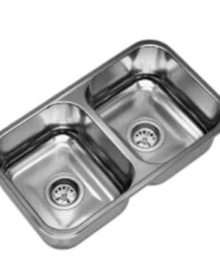 PILETA ACERO DOBLE  (CC28)  59 X 34 X 15  JOHNSON