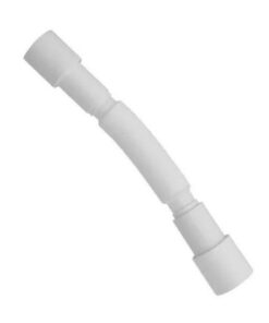 DESCARGA PVC FLEXIBLE LAVATORIO  (PTE4040B)  40/50 BLANCA  TG