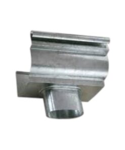 EMBUDO CANALETA A BAJANTE CHAPA  (1001GD)  MOLDURA 15 SALIDA 2 X 4 N° 30  GD