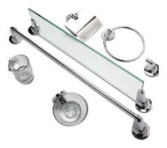 KIT ACCESORIOS BAÑO 5 PIEZAS AUSTIN  (VT-AU-K5)  TG