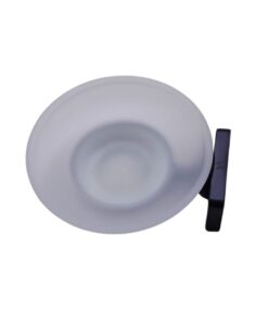 JABONERA METALICA PLATO VIDRIO  (VT-NO-JB)  NEGRA NOAR  TG
