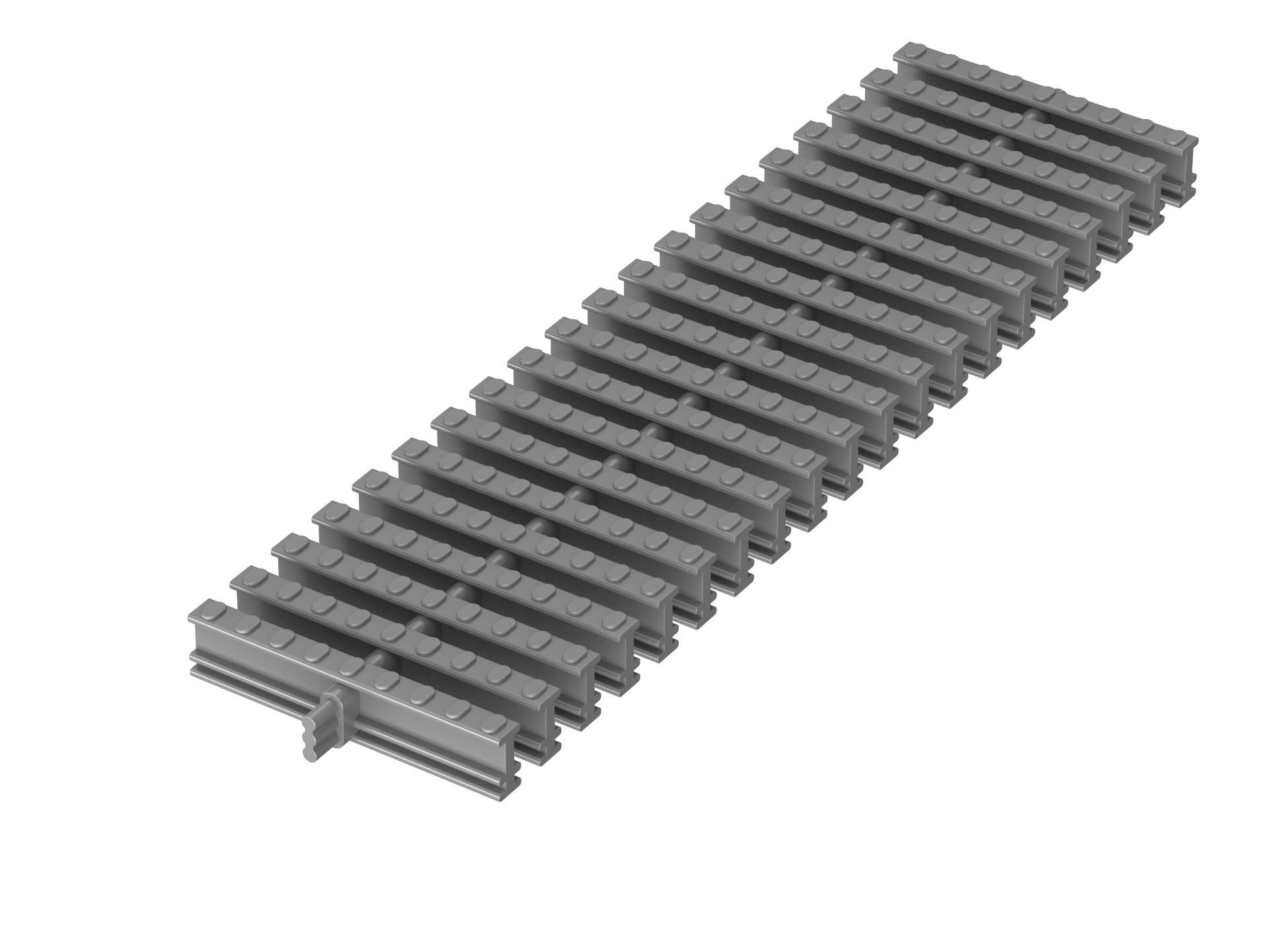 REJILLA FLEXIBLE 20 X 50 CM GRIS (RF20-G) WP