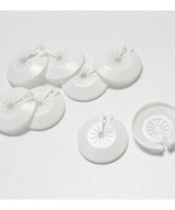 ROSETA PARA RADIADOR  (VDR 32)  PVC STAR SIMPLE CON TRABA  UT  (PRECIO EN U$S)