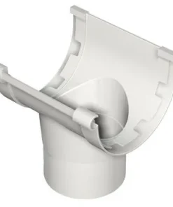 EMBUDO CANALETA A BAJANTE PVC  (ECBPL)  PLUVITUBO