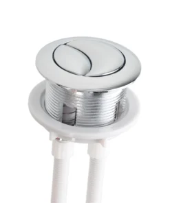 BOTON SUPERIOR CROMO  (92300)  DOBLE ACCION ULTRA CHATO  IDEAL