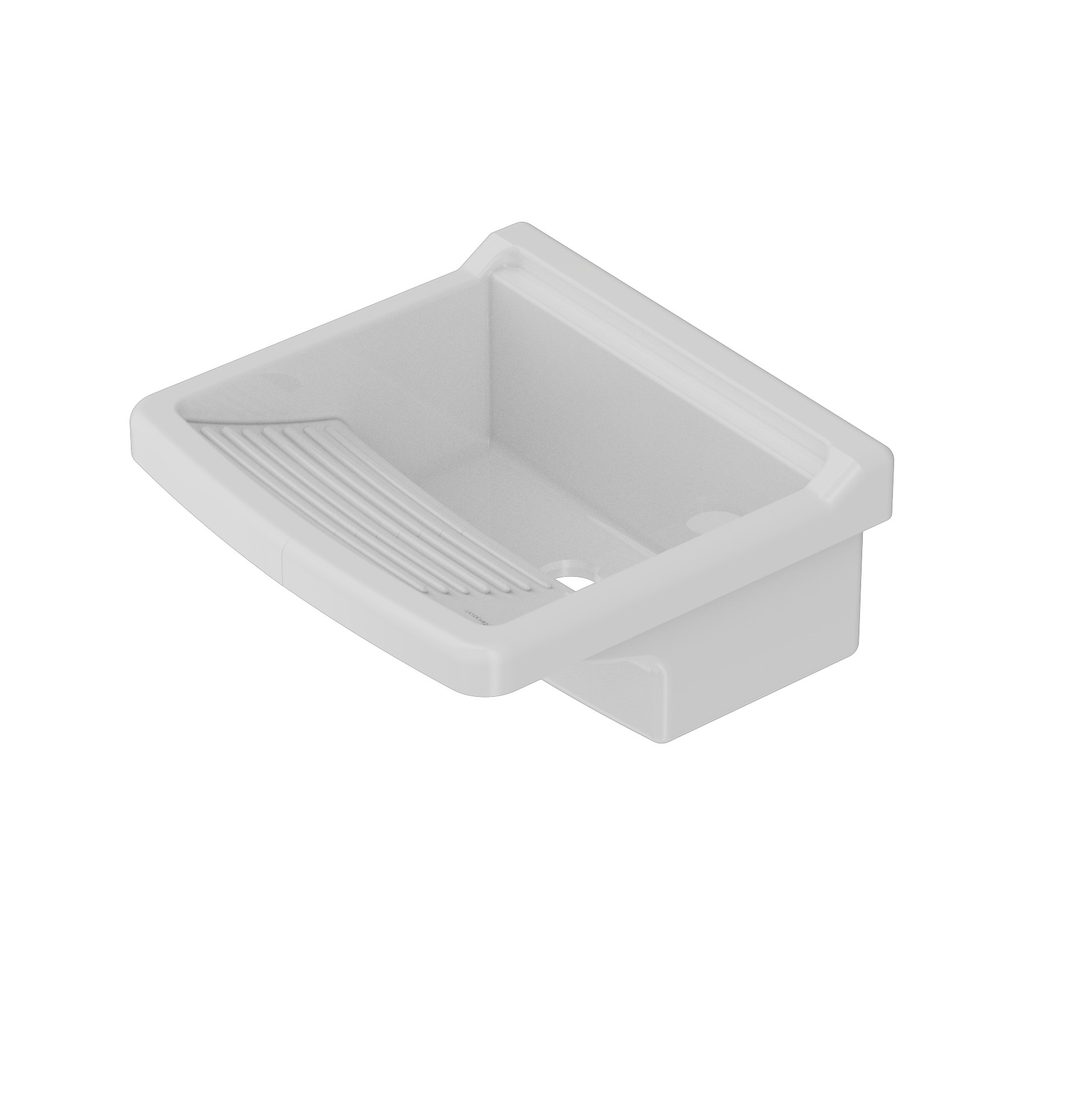 PILETA LAVADERO (PL03WP) 24 LTS BLANCA 25 X 57 X 52 WP