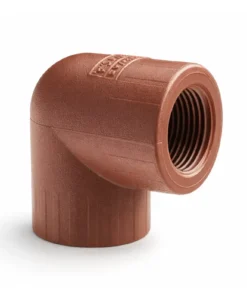 CODO FUSION AGUA  (5001)  1/2 A 90 HEMBRA PLASTICA  H3