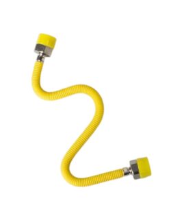 FLEXIBLE GAS REGULADOR  (FRR01DI)  3/4 X 44 C/RECUBRIMIENTO DINATECNICA  (PRECIO EN U$S)