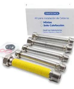 KIT CALDERA 5 FLEXIBLES DUAL OEM MIXTAS DINATECNICA  (PRECIO EN U$S)