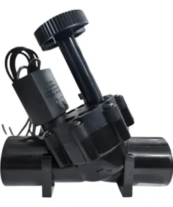 VALVULA SOLENOIDE H NORMAL CERRADA, 24 VAC, MANEJO MANUAL, REGULADOR DE FLUJO  (PRO100) 1"  KRAIN  (PRECIO EN U$S)