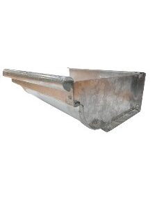 TAPA CANALETA CHAPA GALVANIZADA  (901GD)  CABECERA MOLDURA 15 CM N°30  GD